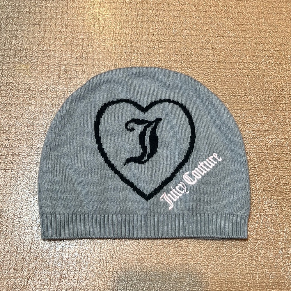 Juicy Couture Grey Vintage Beanie - Picture 1 of 4